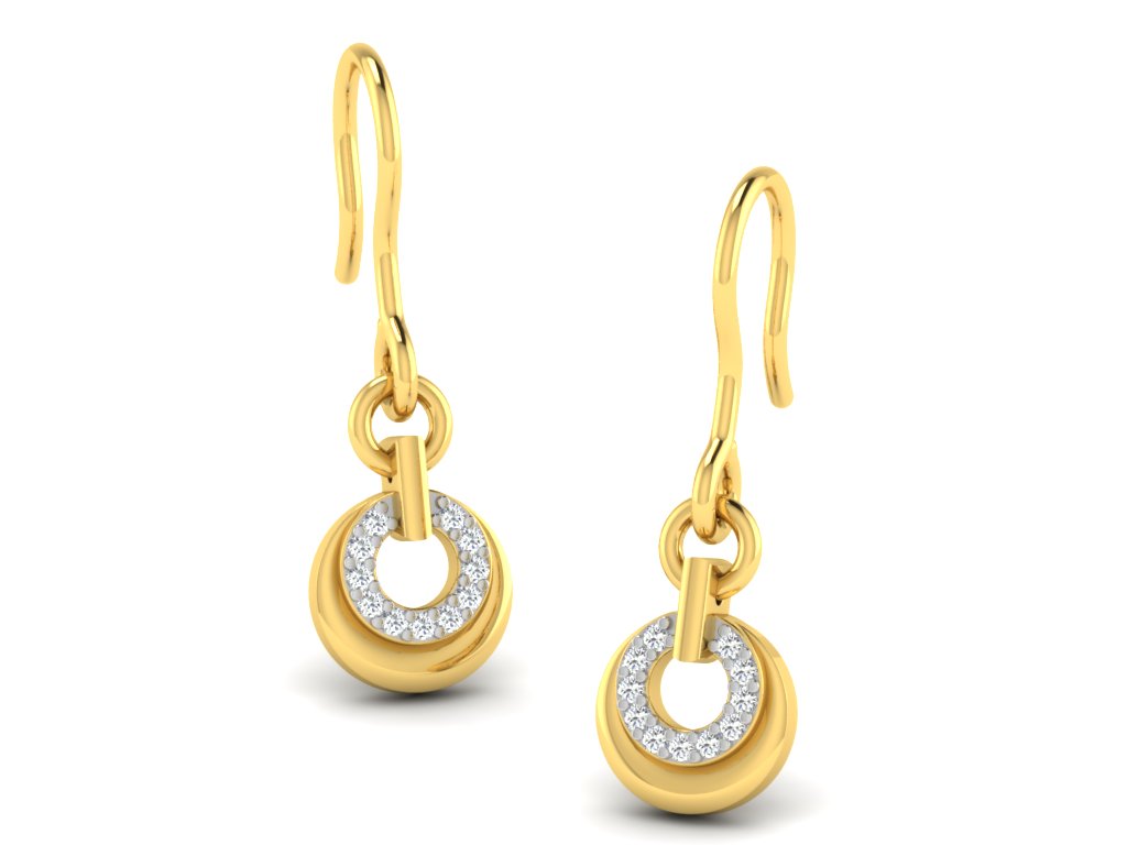 3D Jewelry Files Earring Model 3DM STL DE-2676