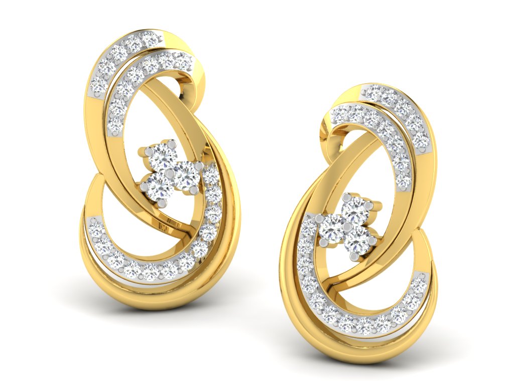 3D Jewelry Files Earring Model 3DM STL DE-2725