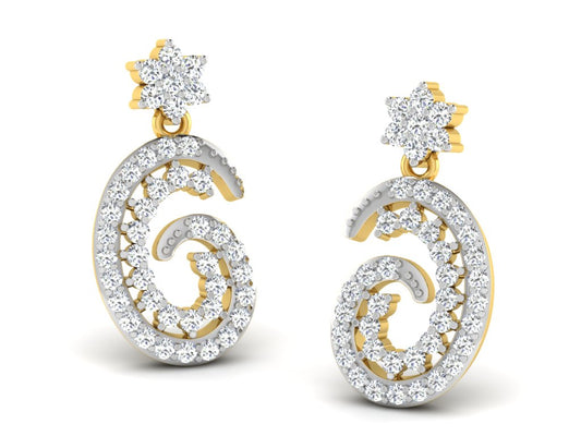 3D Jewelry Files Earring Model 3DM STL DE-2779