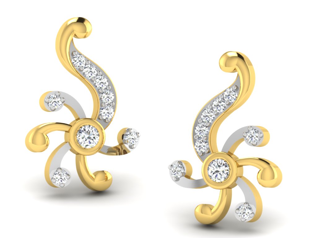 3D Jewelry Files Earring Model 3DM STL DE-2789