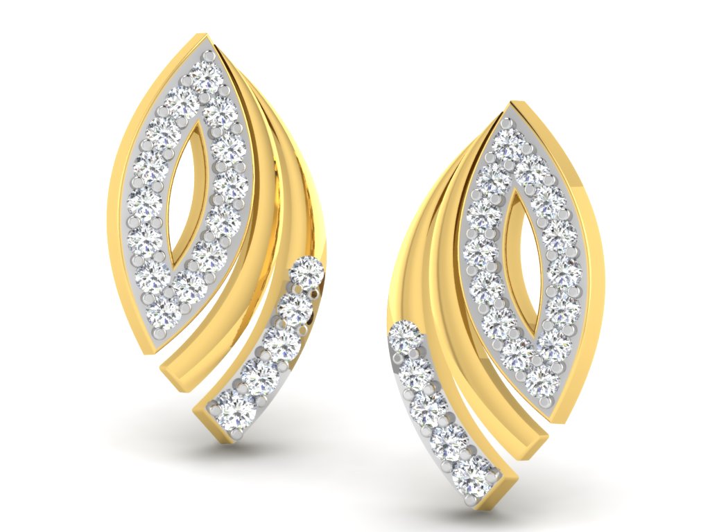 3D Jewelry Files Earring Model 3DM STL DE-2800