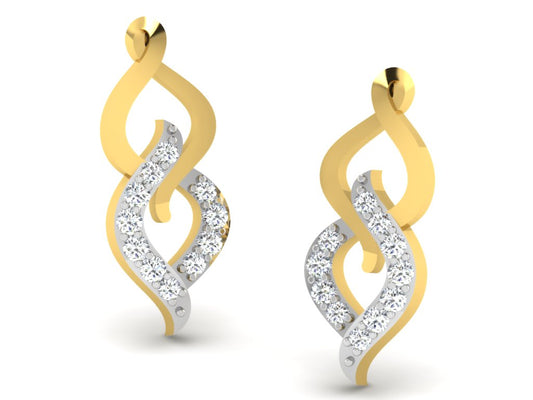 3D Jewelry Files Earring Model 3DM STL DE-2802