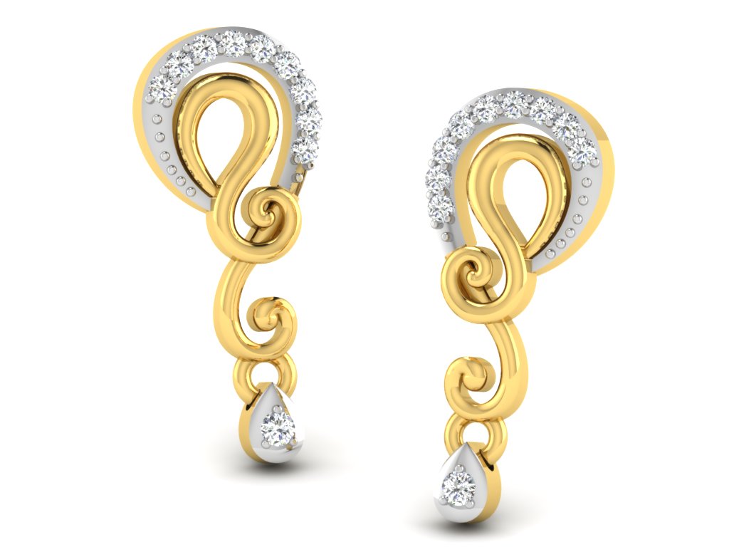 3D Jewelry Files Earring Model 3DM STL DE-2804