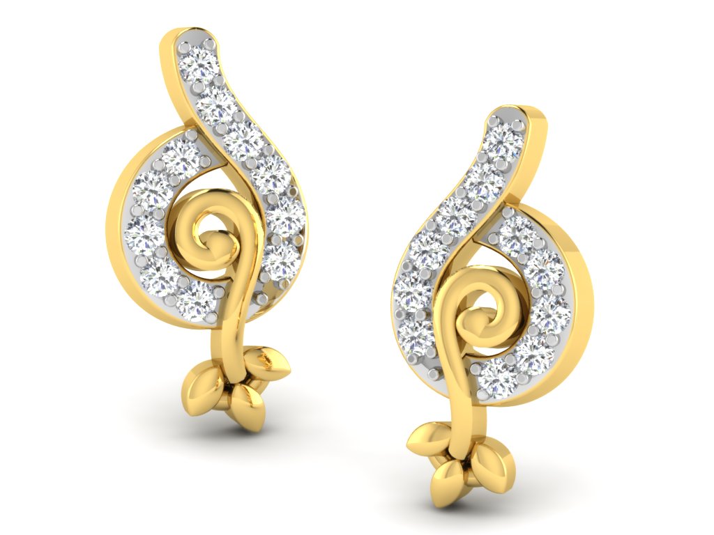 3D Jewelry Files Earring Model 3DM STL DE-2809