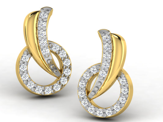 3D Jewelry Files Earring Model 3DM STL DE-2872