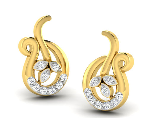 3D Jewelry Files Earring Model 3DM STL DE-2877