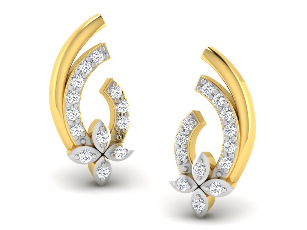 3D Jewelry Files Earring Model 3DM STL DE-2880