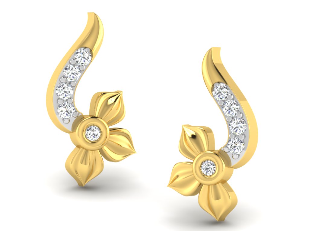 3D Jewelry Files Earring Model 3DM STL DE-2883