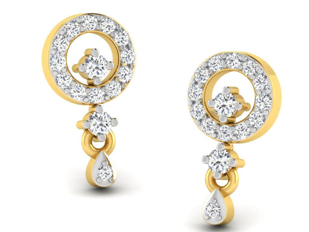 3D Jewelry Files Earring Model 3DM STL DE-2886