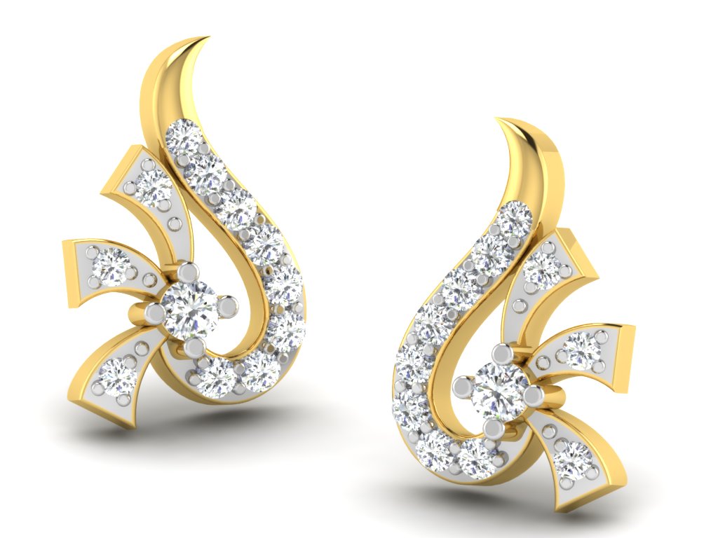 3D Jewelry Files Earring Model 3DM STL DE-2900