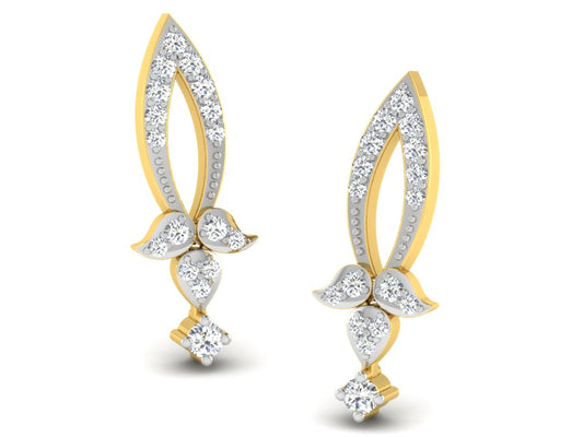 3D Jewelry Files Earring Model 3DM STL DE-2909