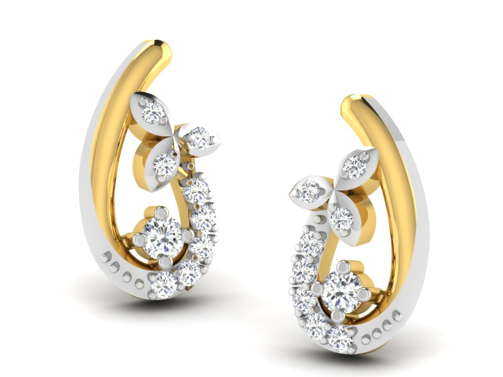 3D Jewelry Files Earring Model 3DM STL DE-2911