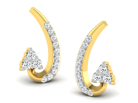 3D Jewelry Files Earring Model 3DM STL DE-2916