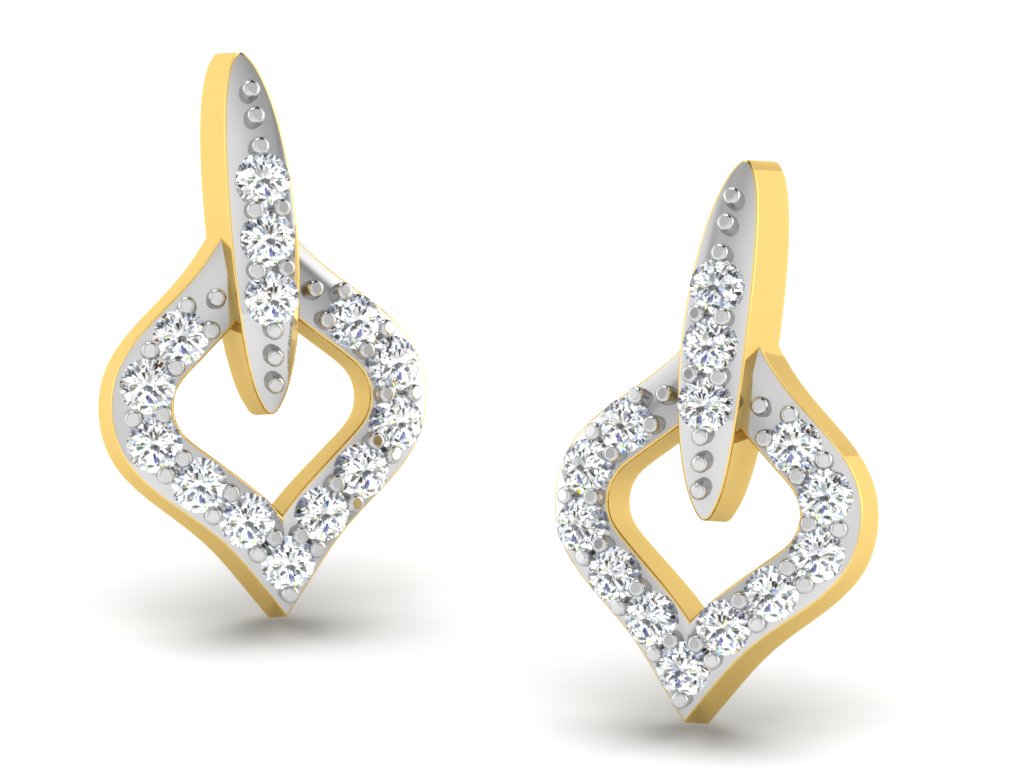 3D Jewelry Files Earring Model 3DM STL DE-2923