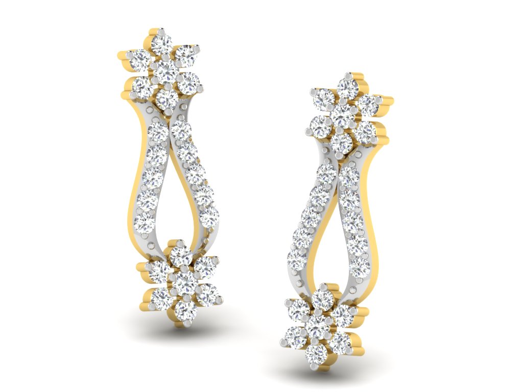 3D Jewelry Files Earring Model 3DM STL DE-2924