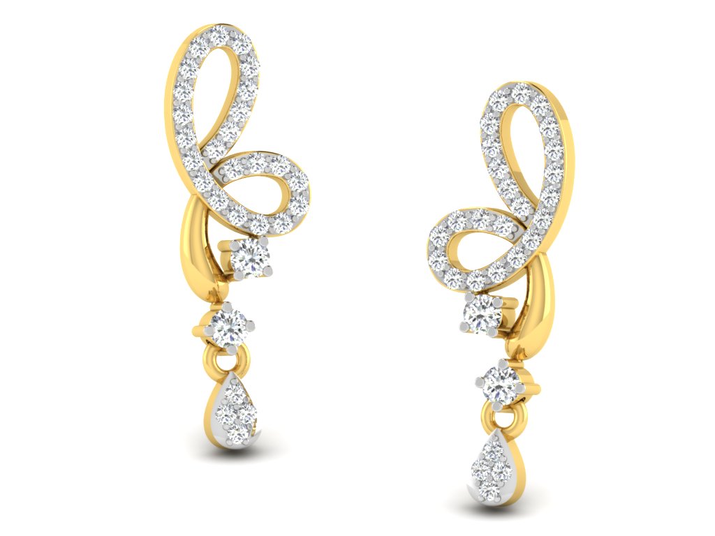 3D Jewelry Files Earring Model 3DM STL DE-2934