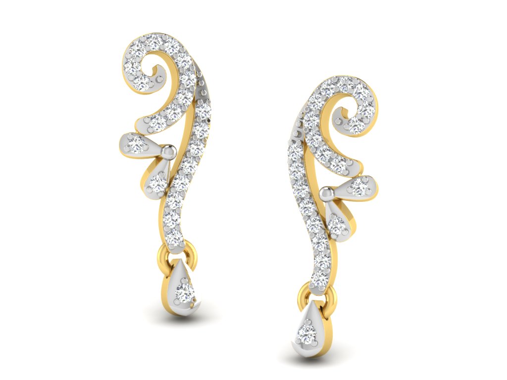 3D Jewelry Files Earring Model 3DM STL DE-2935