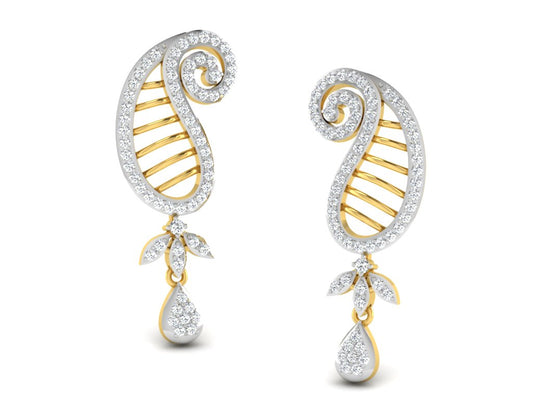 3D Jewelry Files Earring Model 3DM STL DE-2965