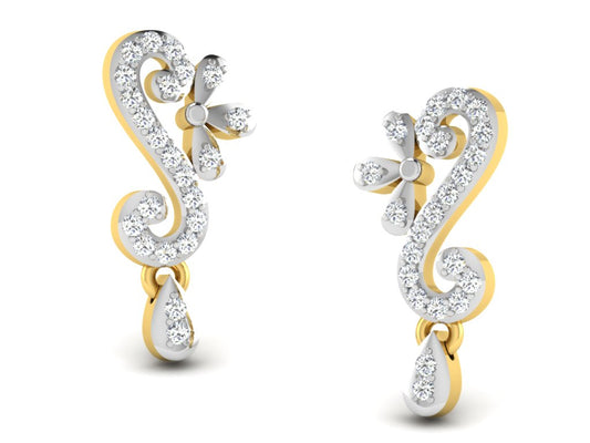 3D Jewelry Files Earring Model 3DM STL DE-2980