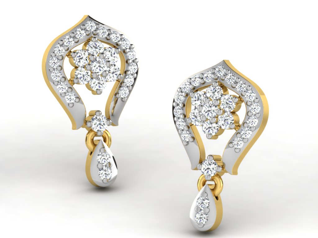 3D Jewelry Files Earring Model 3DM STL DE-2982