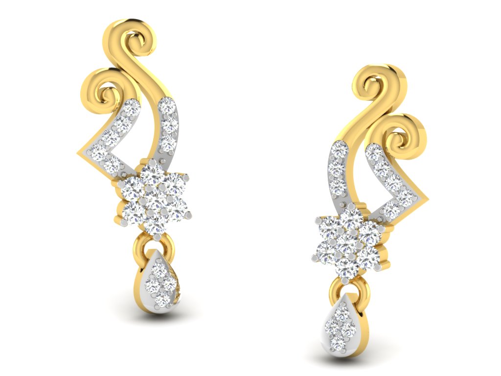 3D Jewelry Files Earring Model 3DM STL DE-2997