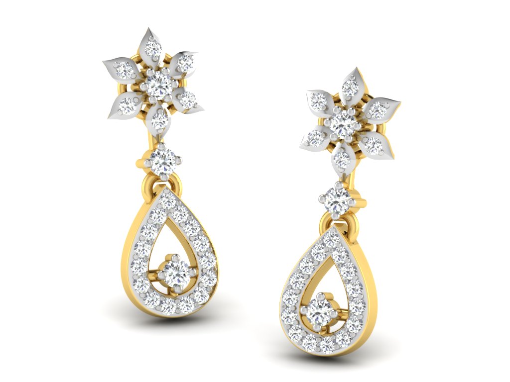 3D Jewelry Files Earring Model 3DM STL DE-3000