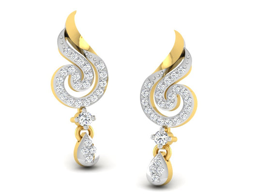 3D Jewelry Files Earring Model 3DM STL DE-3004