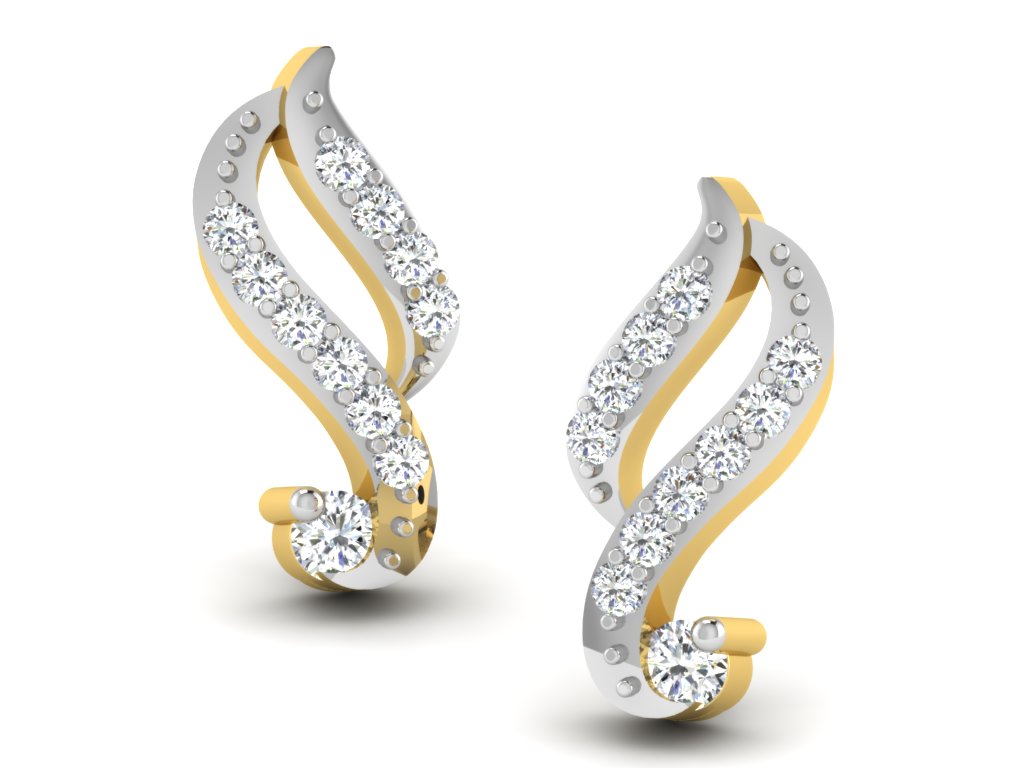 3D Jewelry Files Earring Model 3DM STL DE-3010