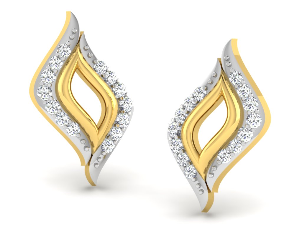 3D Jewelry Files Earring Model 3DM STL DE-3011