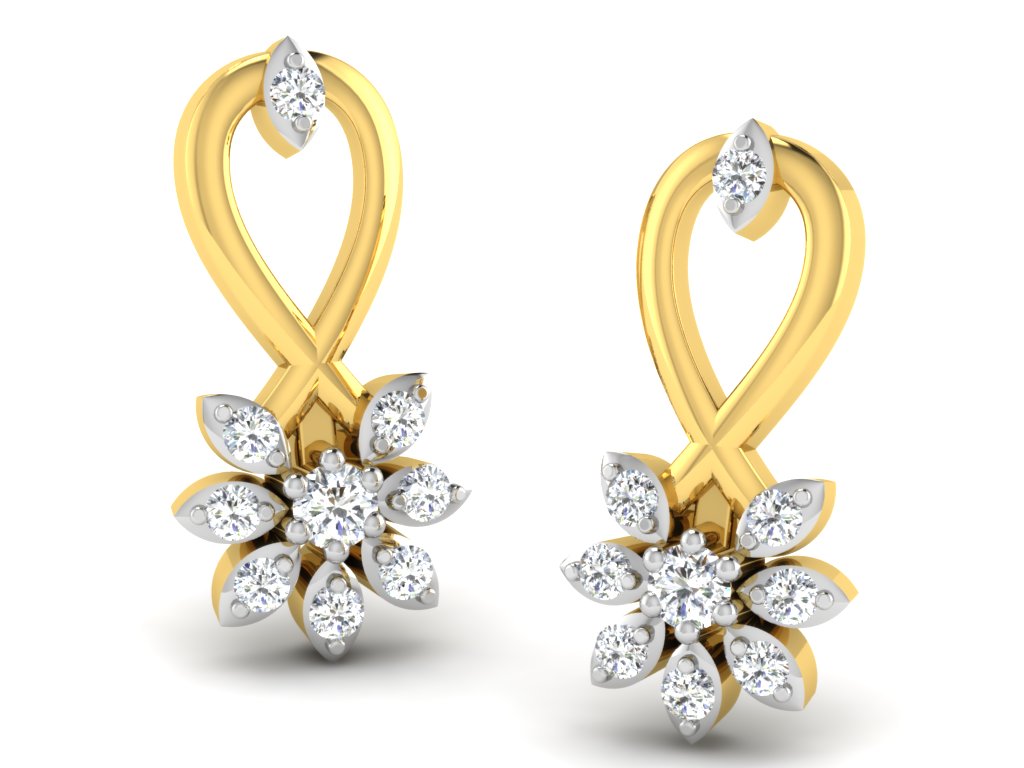 3D Jewelry Files Earring Model 3DM STL DE-3041