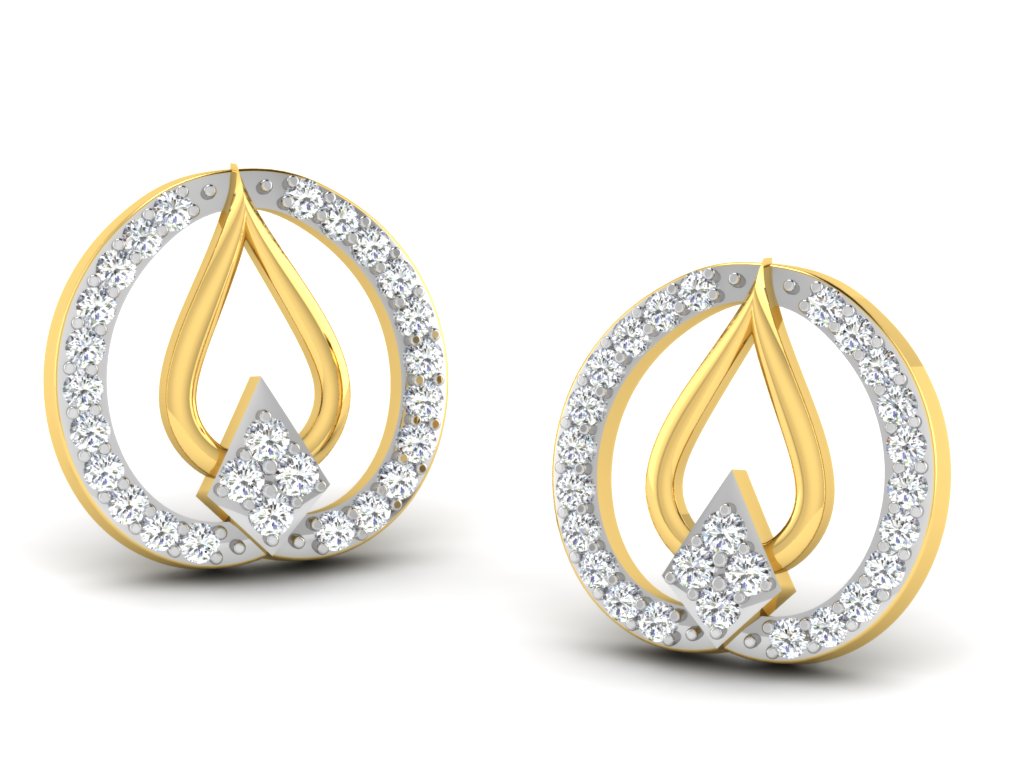 3D Jewelry Files Earring Model 3DM STL DE-3057