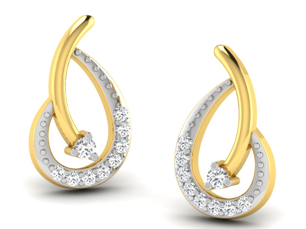 3D Jewelry Files Earring Model 3DM STL DE-3066