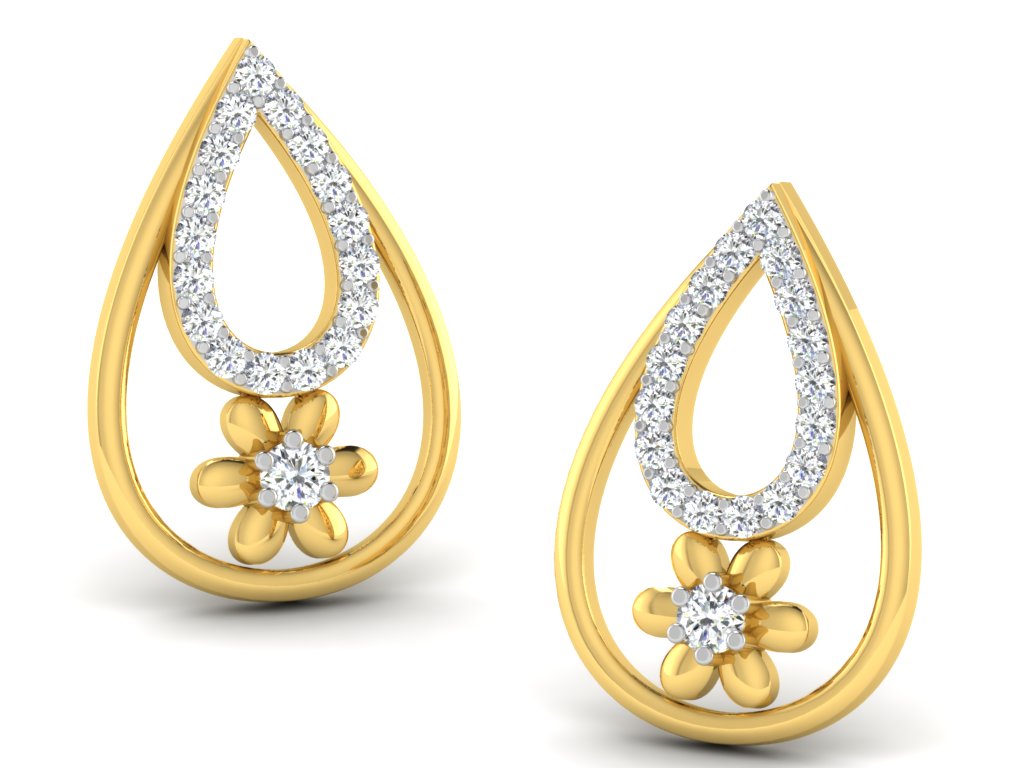 3D Jewelry Files Earring Model 3DM STL DE-3074