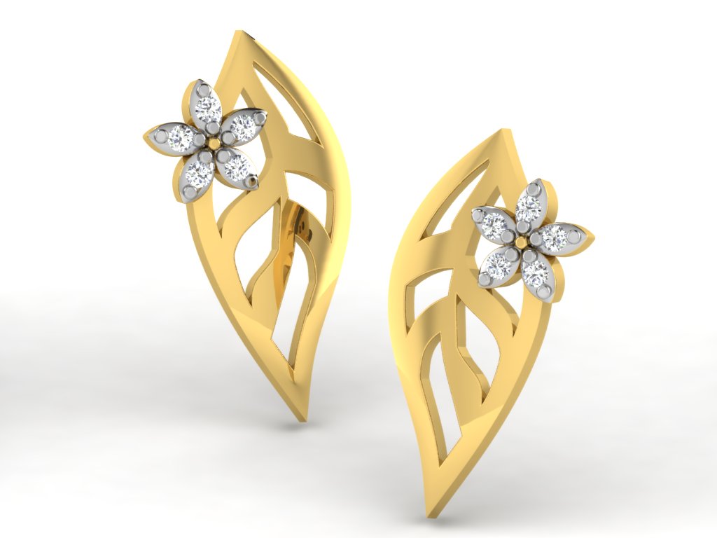 3D Jewelry Files Earring Model 3DM STL DE-3075