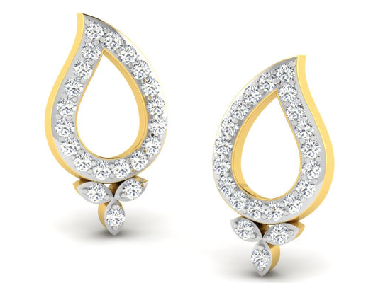 3D Jewelry Files Earring Model 3DM STL DE-3108