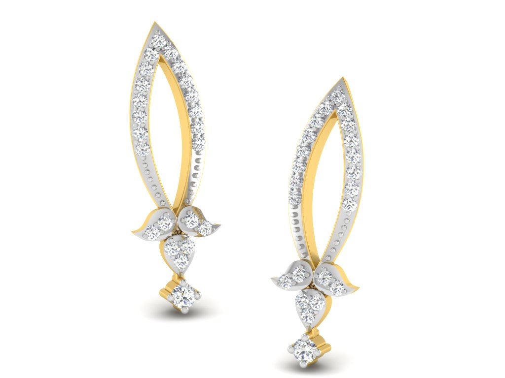 3D Jewelry Files Earring Model 3DM STL DE-3118