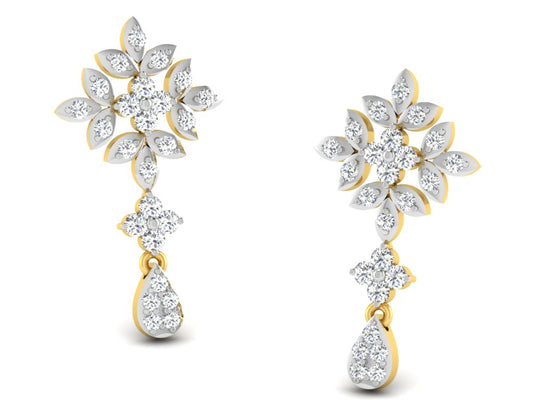 3D Jewelry Files Earring Model 3DM STL DE- DE-3129