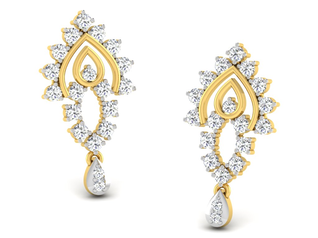 3D Jewelry Files Earring Model 3DM STL DE- DE-3149