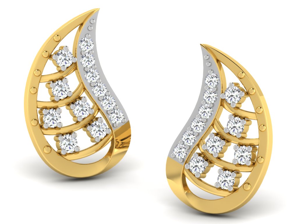 3D Jewelry Files Earring Model 3DM STL DE-3263