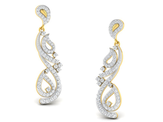 3D Jewelry Files Earring Model 3DM STL DE-3274