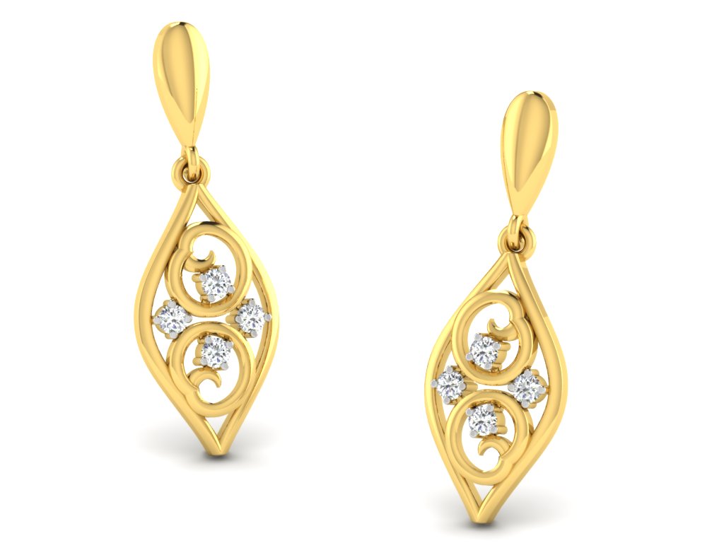 3D Jewelry Files Earring Model 3DM STL DE-3286