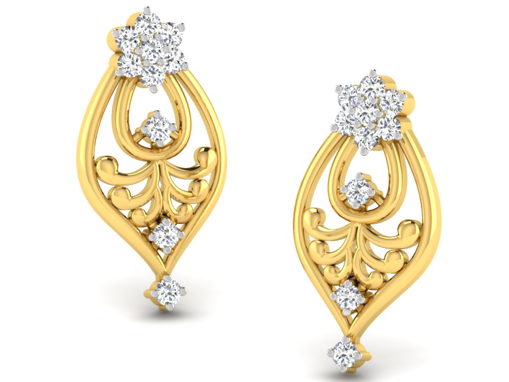 3D Jewelry Files Earring Model 3DM STL DE-3289