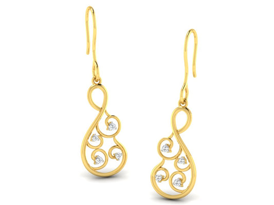 3D Jewelry Files Earring Model 3DM STL DE-3305