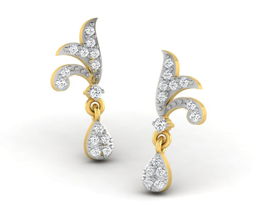 3D Jewelry Files Earring Model 3DM STL DE-3322