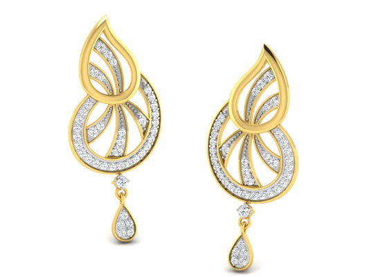 3D Jewelry Files Earring Model 3DM STL DE-3337