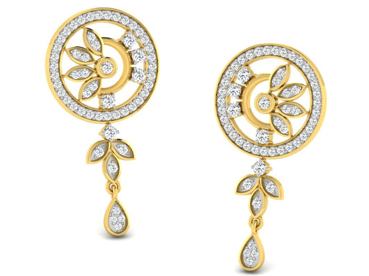 3D Jewelry Files Earring Model 3DM STL DE-3338