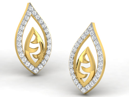 3D Jewelry Files Earring Model 3DM STL DE-3353