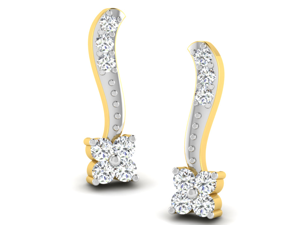 3D Jewelry Files Earring Model 3DM STL DE-3373