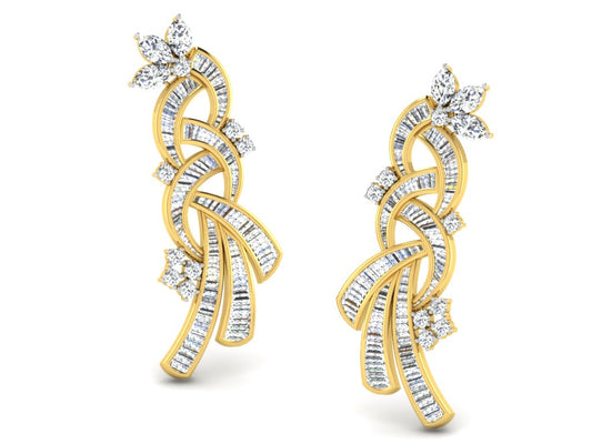 3D Jewelry Files Earring Model 3DM STL DE-3375