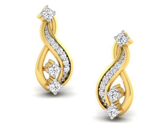 3D Jewelry Files Earring Model 3DM STL DE-3383